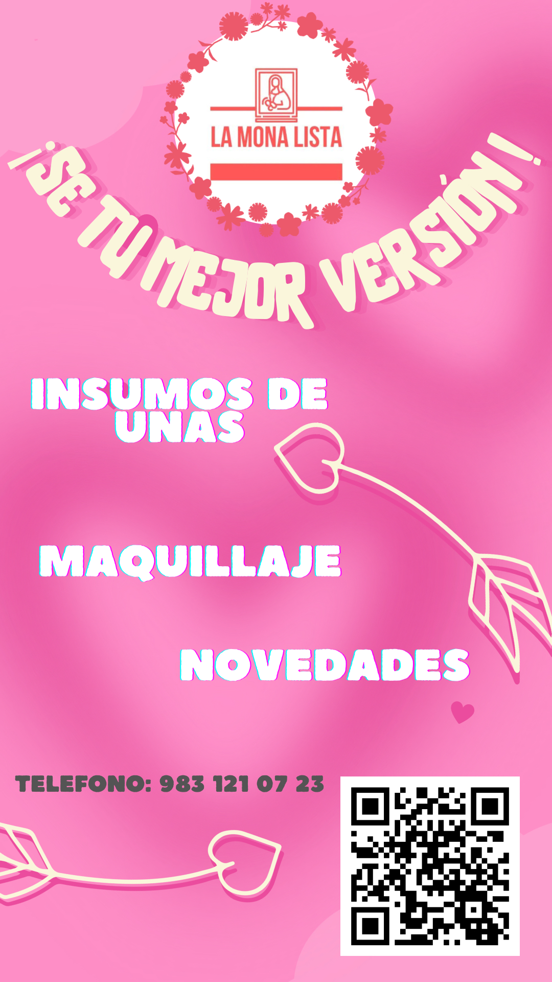 Insumos de uñas, maquillaje y novedades.